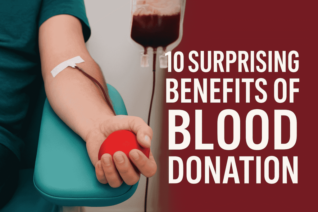 10 Surprising Benefits of Blood Donation