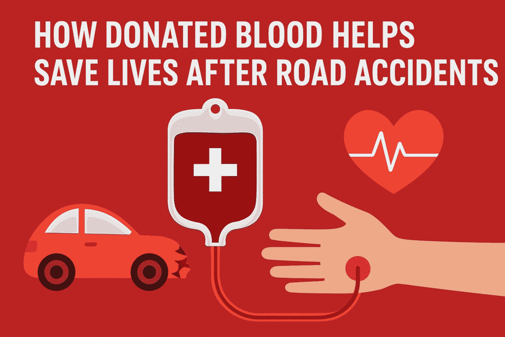 How Donated Blood Helps Save Lives After Road Accidents