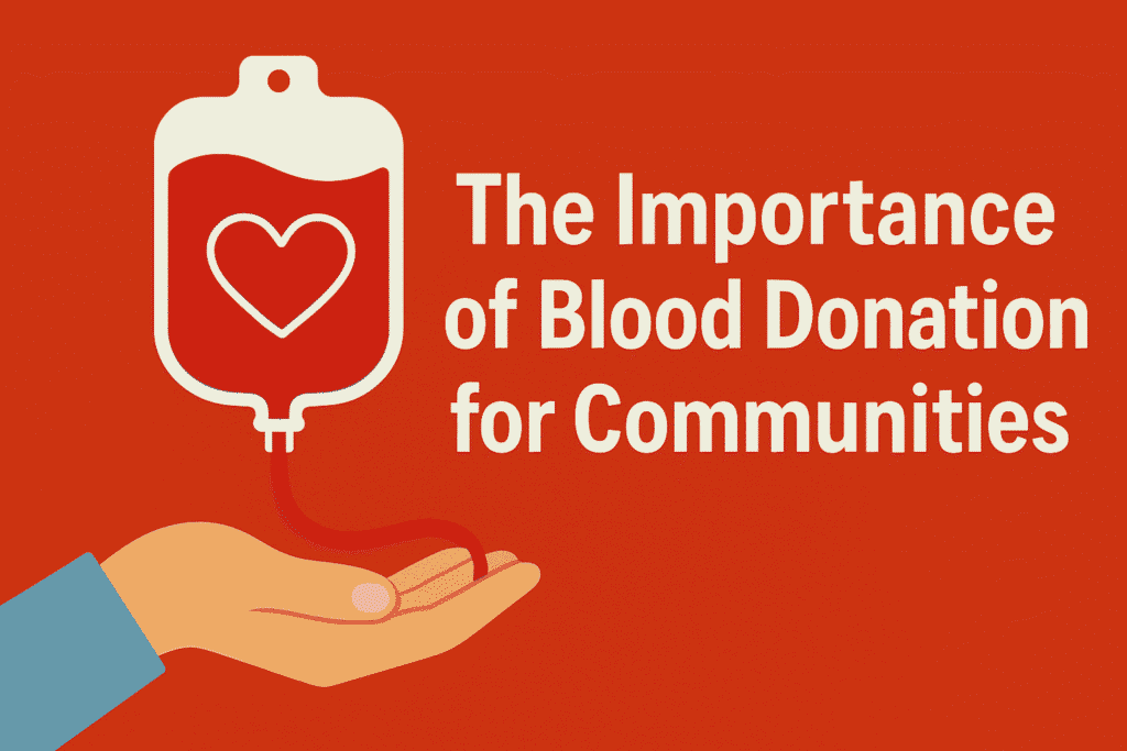 The Importance of Blood Donation for Communities