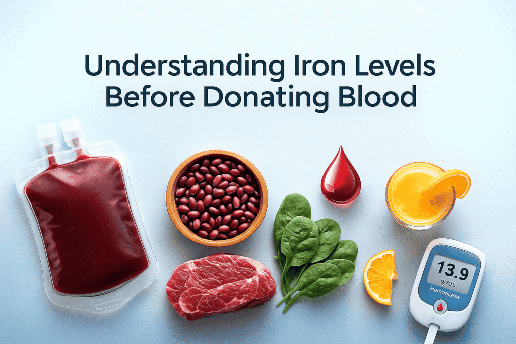 Understanding Iron Levels Before Donating Blood