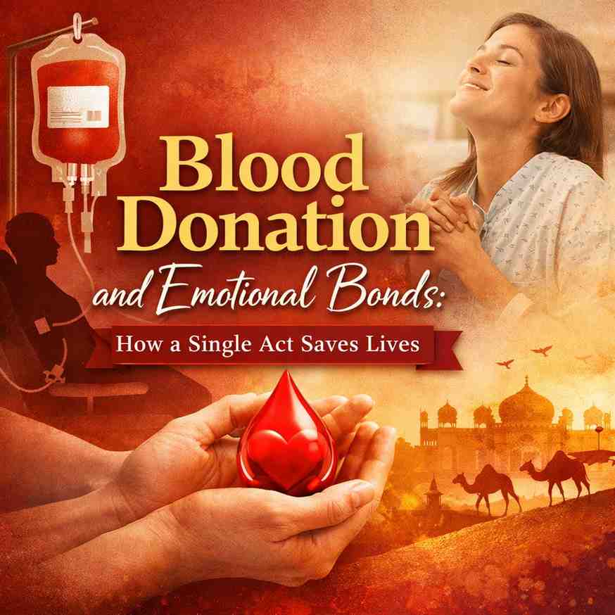 Blood Donation and Emotional Bonds How a Single Act Saves Lives