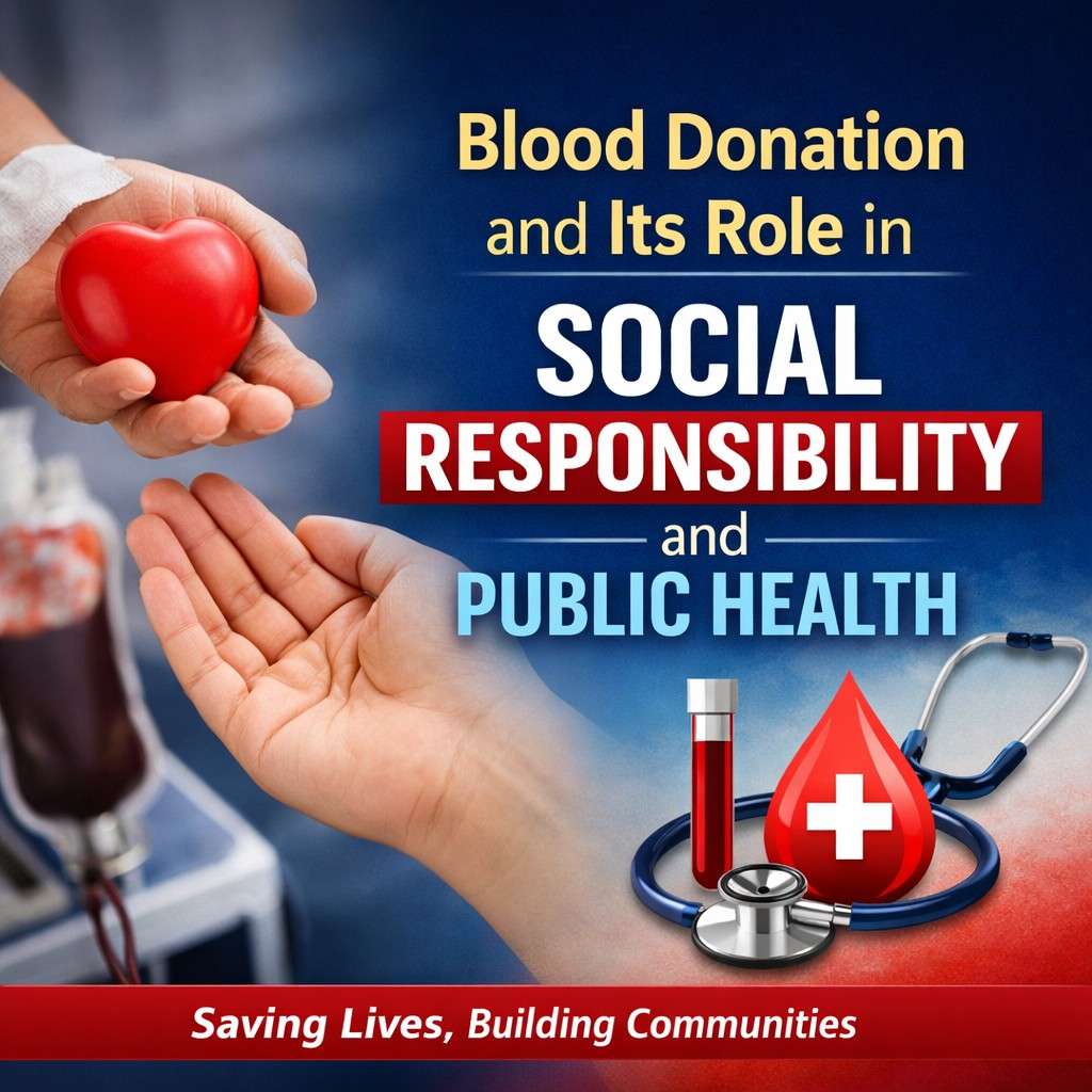 Blood Donation and Its Role in Social Responsibility and Public Health