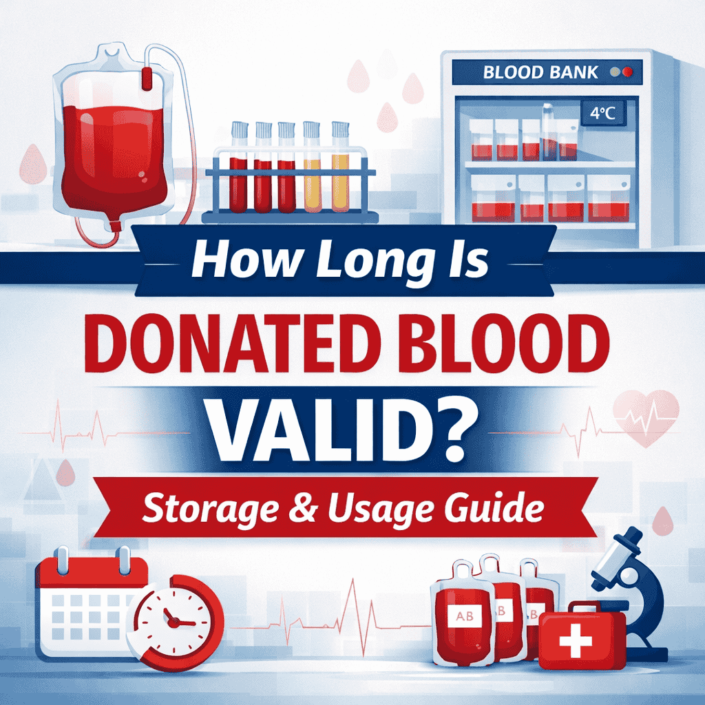 How Long is Donated Blood Valid