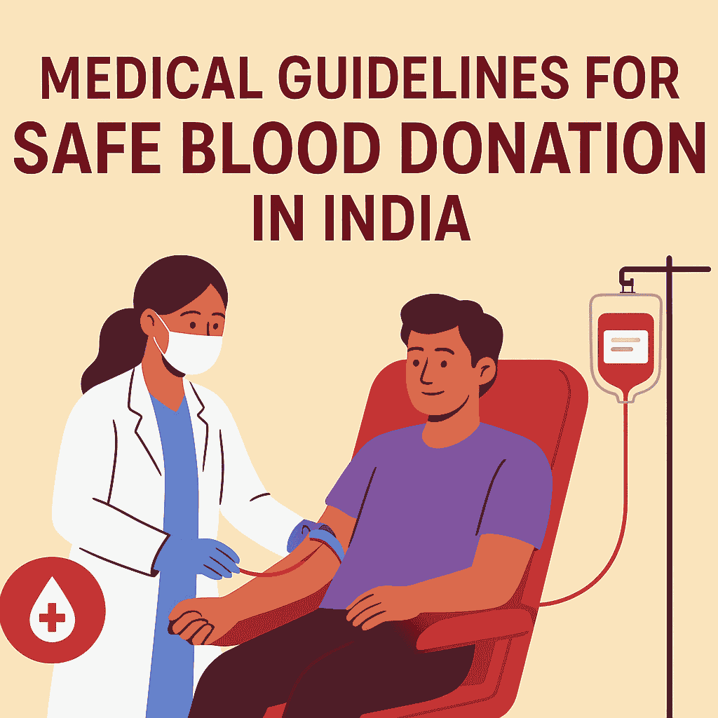 Medical Guidelines for Safe Blood Donation in India