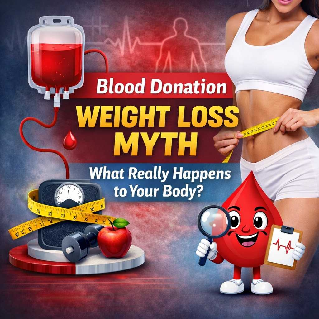Blood Donation Weight Loss Myth What Really Happens to Your Body
