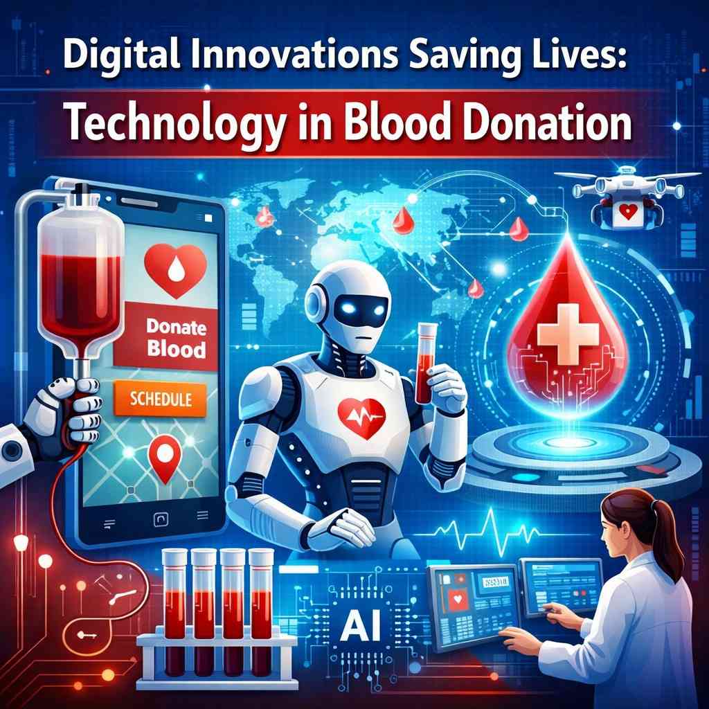 Digital Innovations Saving Lives Technology in Blood Donation