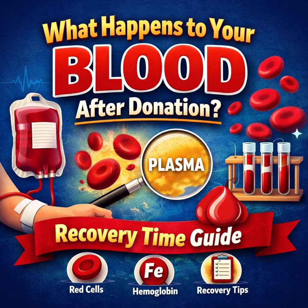 What Happens to Your Blood After Donation Recovery Time Guide